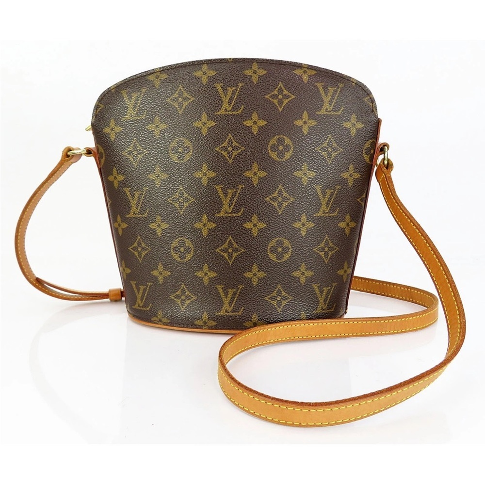 Louis Vuitton Classic Monogram Tan Crossbody Bag - Picture 3 of 13